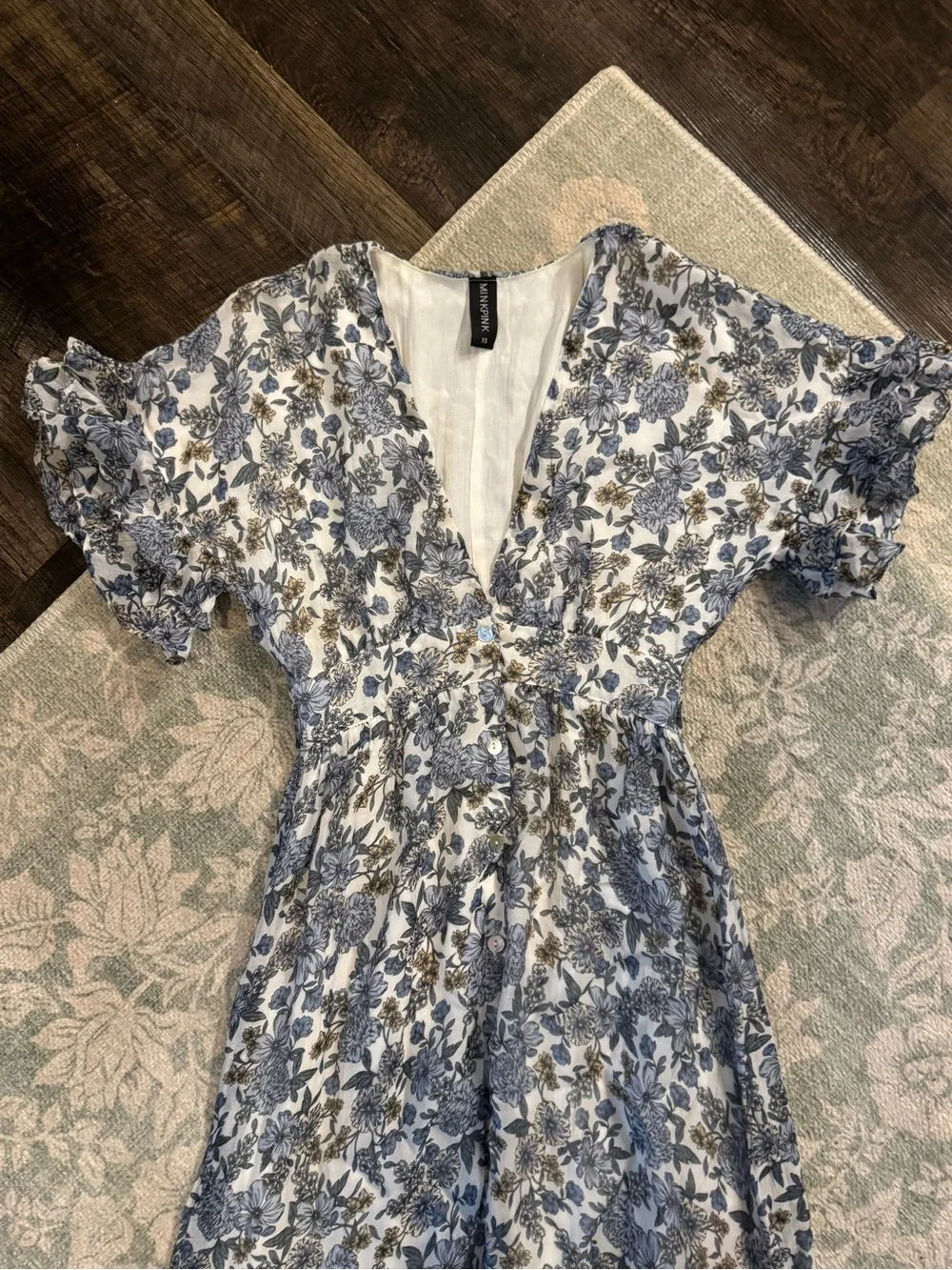 NWOT - MINKPINK - Darcy Maxi Dress in Multi - Picture 10 of 15